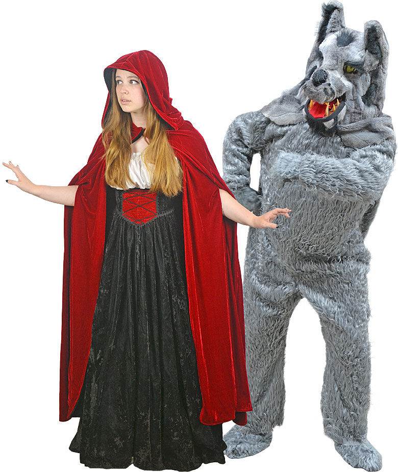 Little Red Riding Hood And The Big Bad Wolf Costumes At Boston Costume