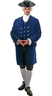 18th Century Colonial Men's Costumes At Boston Costume